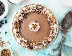 Silky Chocolate Peanut Butter Pie