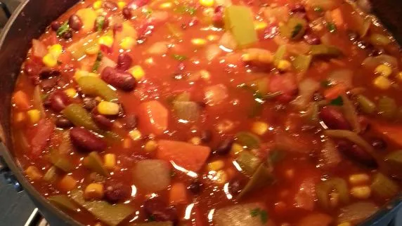 Simple And Delicious Low Fat Vegetarian Chili