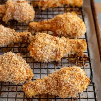 Simple Breaded Chicken Drumsticks