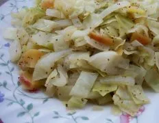 Simple Cabbage And Mushroom Side