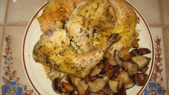 Simple Crock Pot Chicken And Potatoes