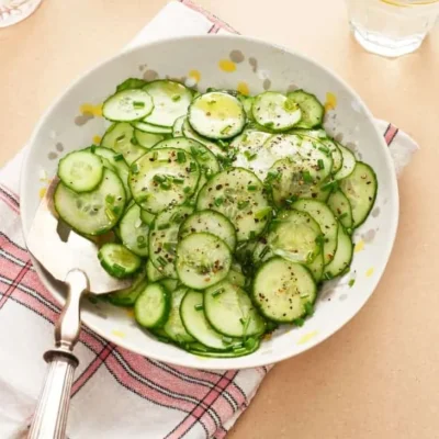 Simple Cucumber Salad