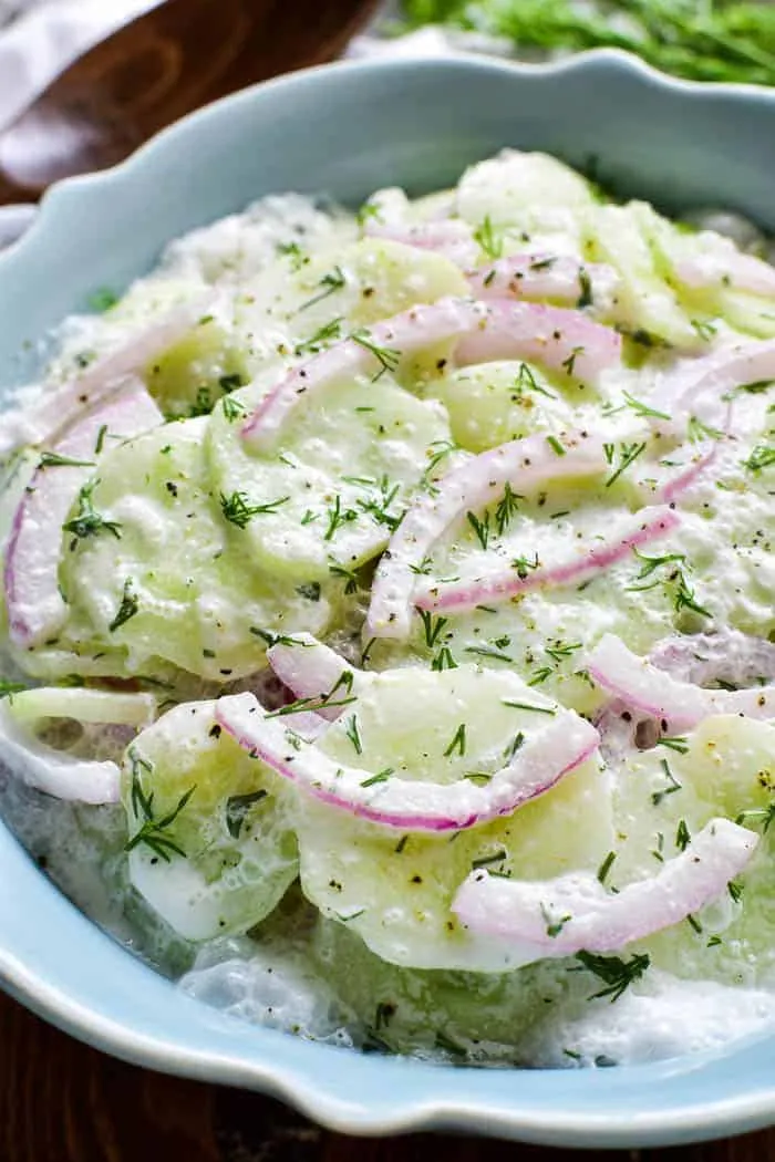 Simple Cucumber Salad