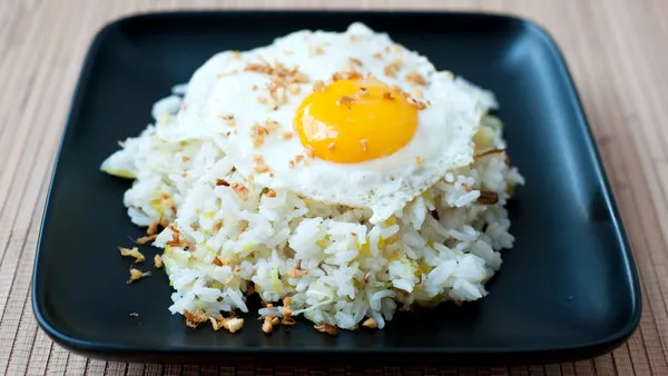 Simple Gingery Fried Rice