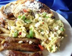 Simple Greek Scrambled Eggs