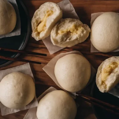 Simple Milk Steamed Bread Chinese Style