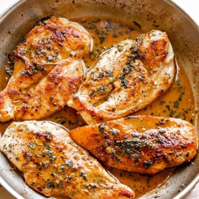 Simple Pan Fried Chicken Breasts