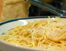 Simple Pasta With Parmesan