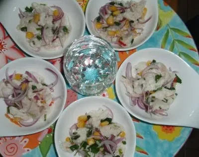 Simple Peruvian Ceviche