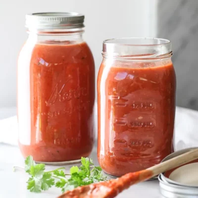 Simple Roasted Tomato And Garlic Sauce