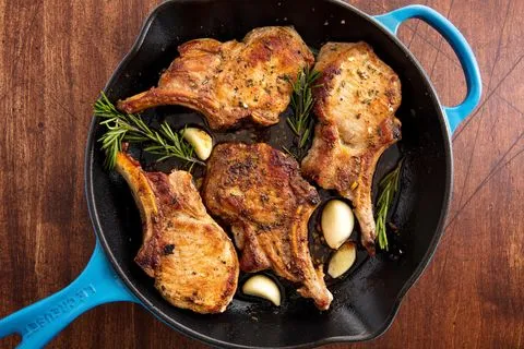 Simple Rosemary Pork Chops