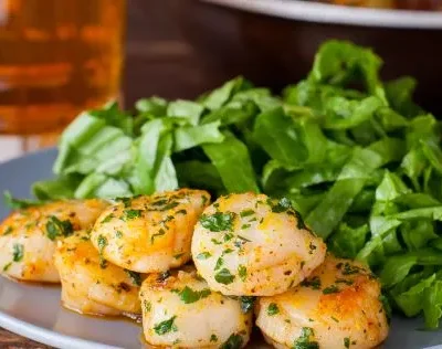 Simple Saute Scallops