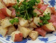 Simple Side Dish With Red Skinned Potatoes