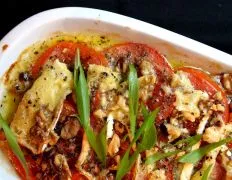 Simple Sliced Tomato-And-Cheese Side Dish