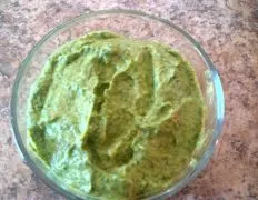 Simple Spinach Dip Raw Vegan