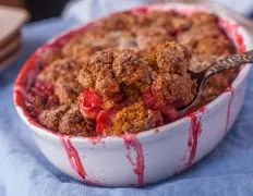 Simple Strawberry Cobbler