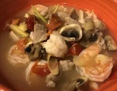 Simple Thai-Style Lemongrass Shrimp Soup