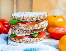 Simple Tomato Sandwich