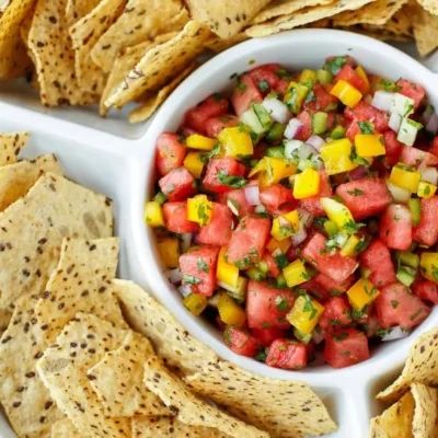 Simple Watermelon Salsa