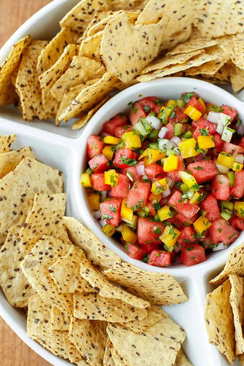 Simple Watermelon Salsa