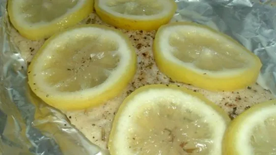 Simple Whitefish With Lemon And Herbs