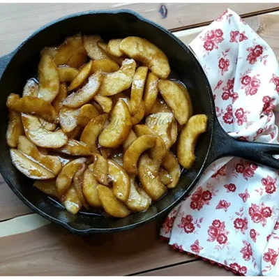 Simply Fried Apples