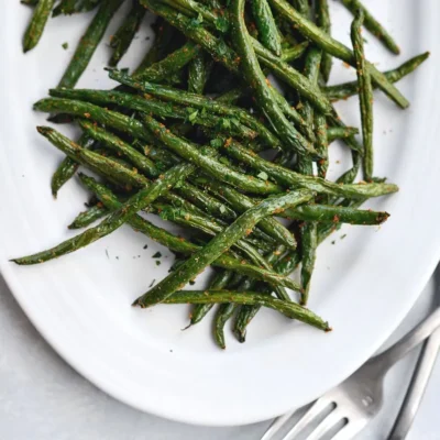 Simply Fried Green Beans