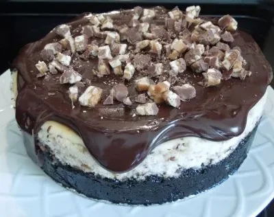 Sinful Snickers Cheesecake