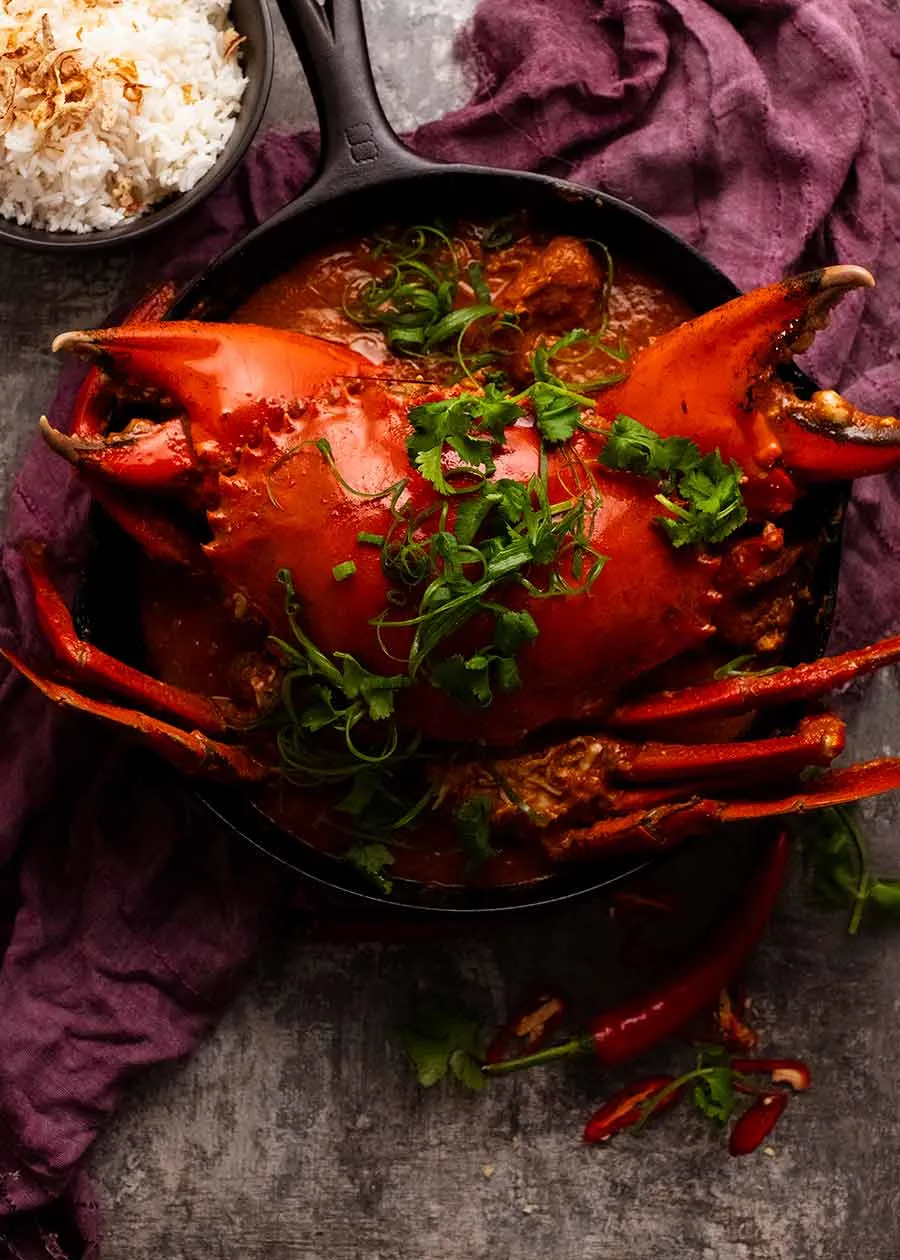 Singapore Chile Crabs