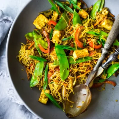 Singapore Fried Rice Noodles