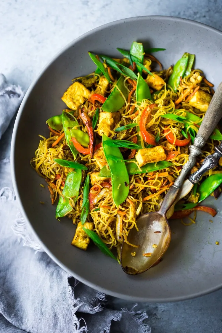 Singapore Fried Rice Noodles