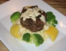 Sirloin With Creamy Pepper Sauce