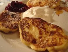 Sirniki Russian Cheese Pancakes