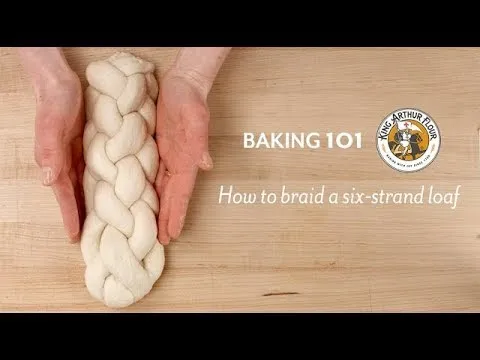 Six Braid Challah