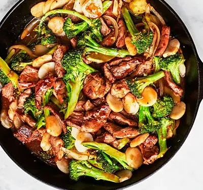 Sizzling Bbq Pork And Broccoli Stir-Fry Recipe