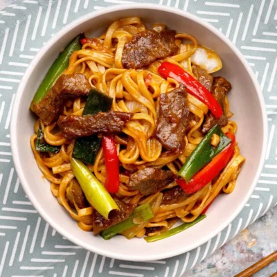 Sizzling Hoisin Beef With A Spicy Twist