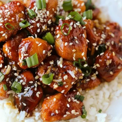 Sizzling Sesame Garlic Chicken With A Spicy Chinese Twist