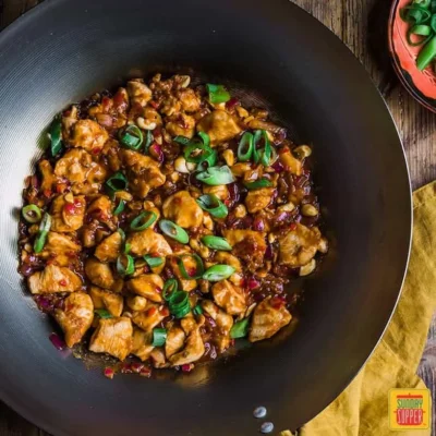 Sizzling Spicy Szechuan Chicken Delight