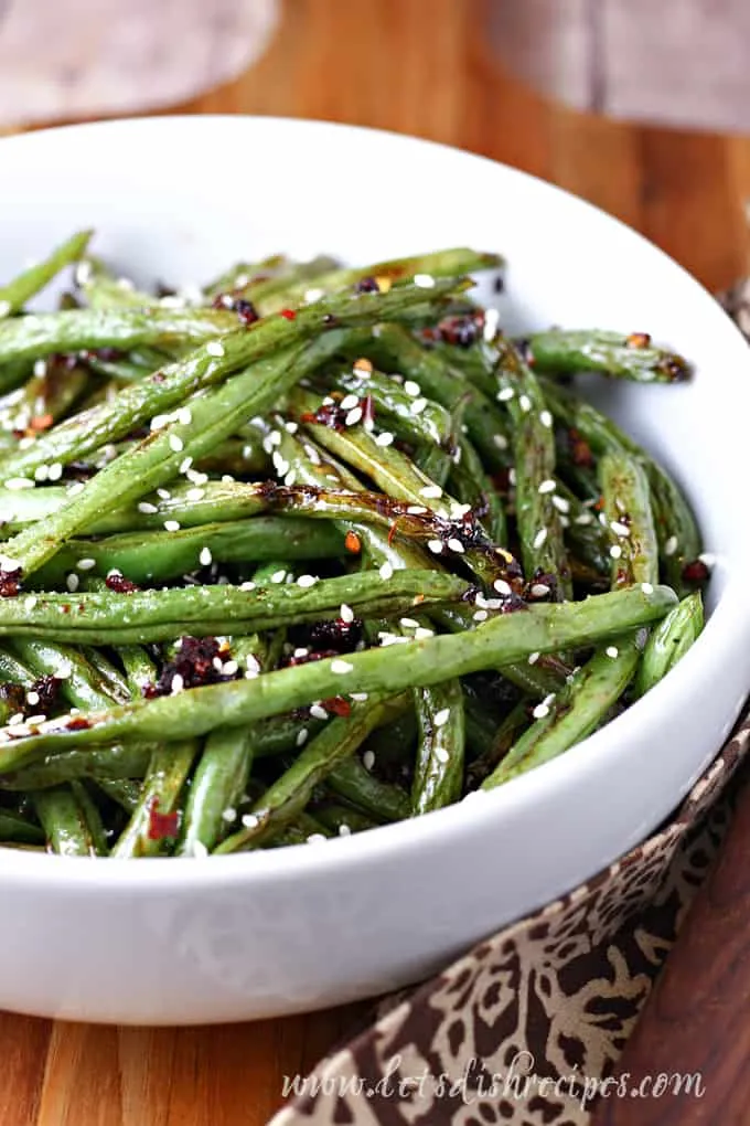 Sizzling Spicy Szechuan Green Beans Recipe