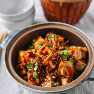 Sizzling Spicy Tofu Stir-Fry Recipe