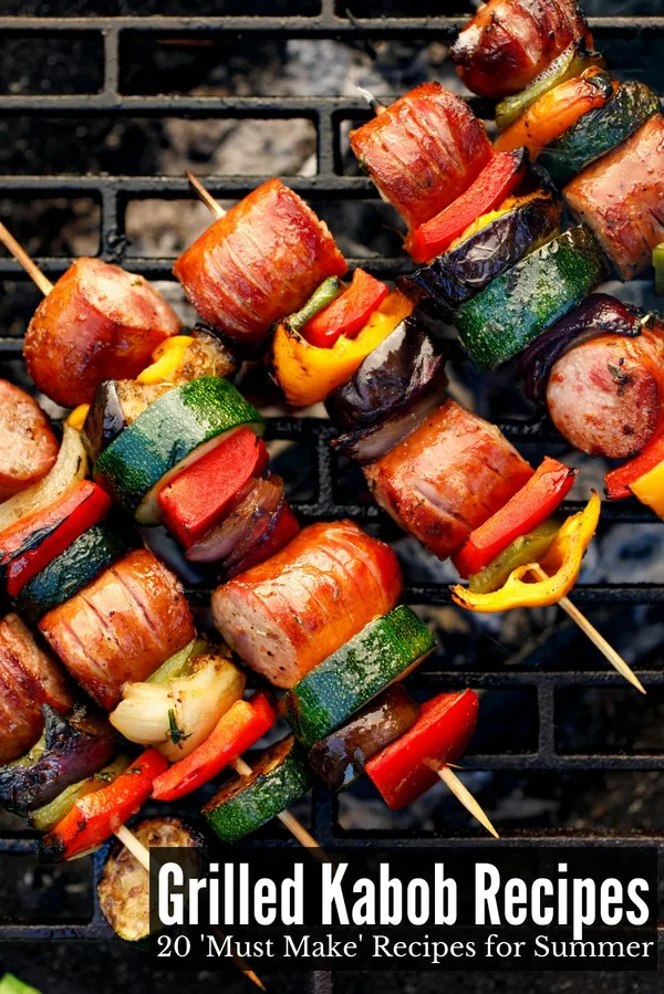 Skewered Pork, Fruit And Vegetable