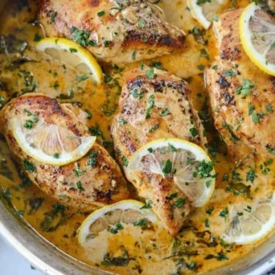 Skillet Creamy Lemon Chicken