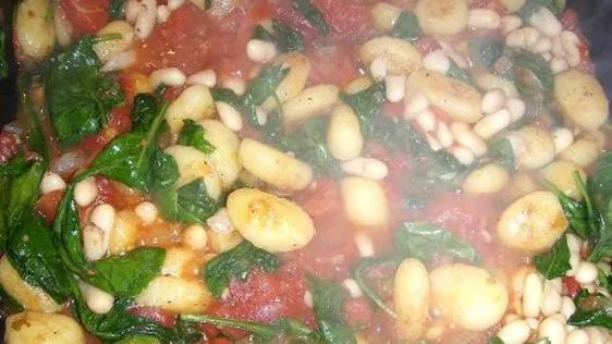 Skillet Gnocchi With Chard And White Beans