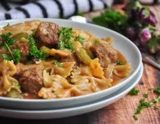 Skillet Meatball Goulash