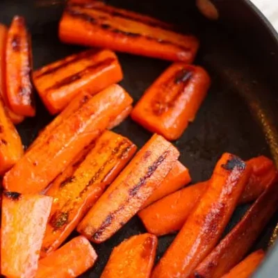 Skillet Roasted Carrots