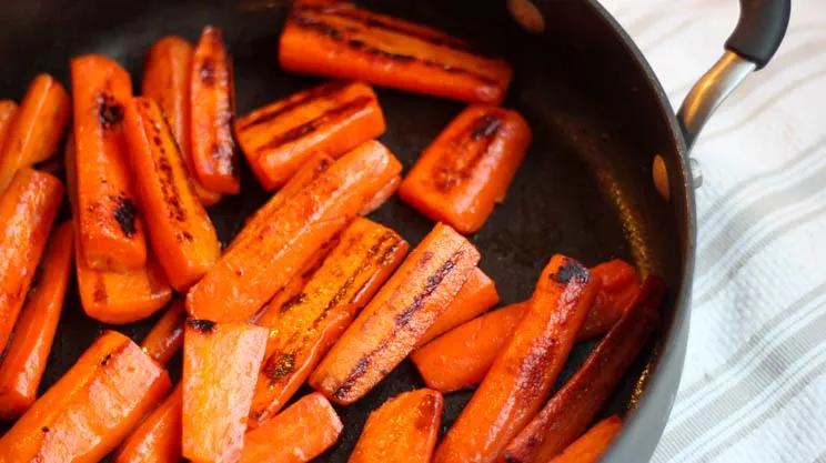 Skillet Roasted Carrots