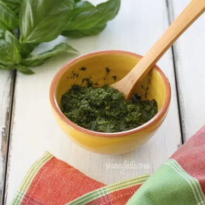 Skinny Basil Pesto