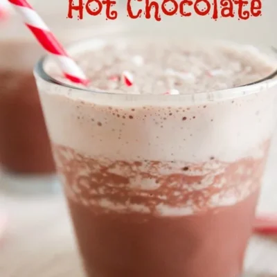 Skinny Frozen Hot Chocolate