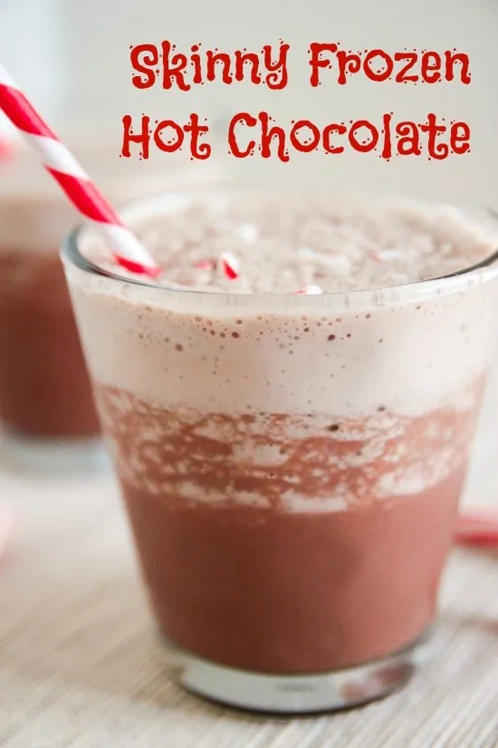 Skinny Frozen Hot Chocolate