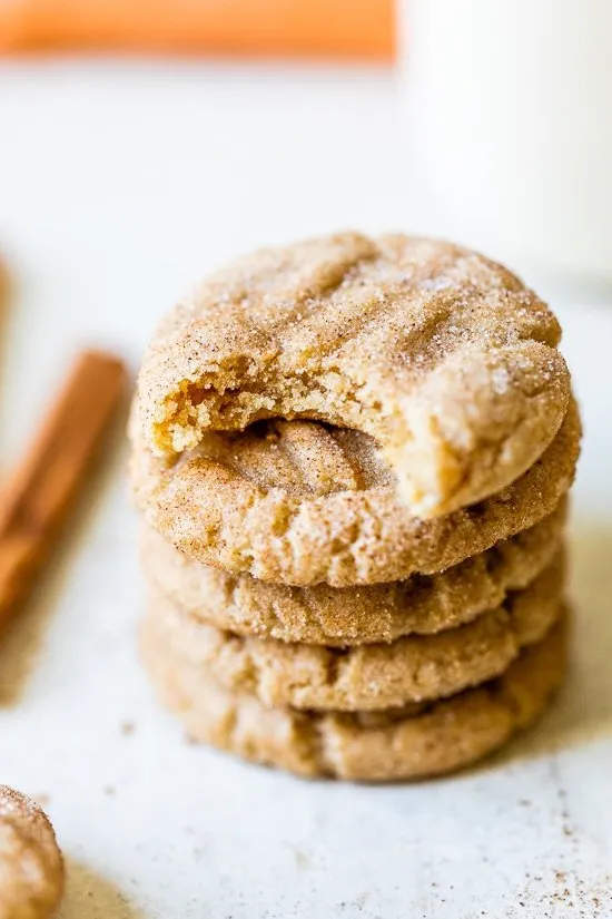 Skinny Pumpkin Snickerdoodles